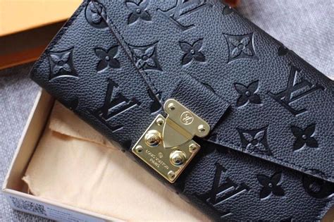 louis vuitton black monogram wallet legit check|louis vuitton black empreinte wallet.